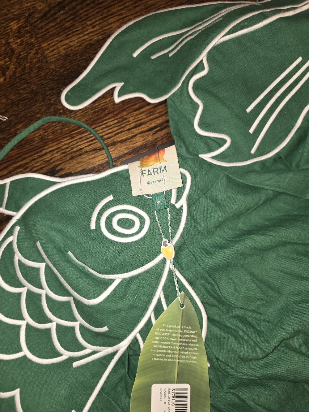 Farm Rio Green Fishtop Maxidress - Picture 5 of 5